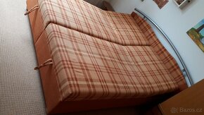 Čalouněná manželská postel polohovací - 3