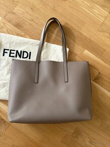 Fendi Vitello Vienna Enamel Shopping Tote - 3