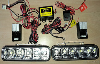 Světla pro denní svícení (Mycarr)-DRL-2x5 LED.12/24V. - 3