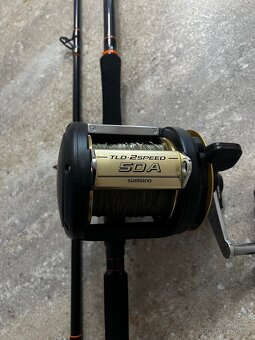 Catfire BOJE simcový prut 330cm + shimano multiplikátor - 3