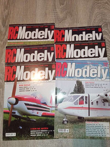 Různá čísla časopisů RC Modely, RC Revue - 3