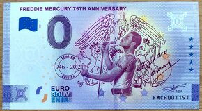 SET 3 kusů 0 EURO FREDDIE MERCURY, VERZE 2021-1,3,4 - 3