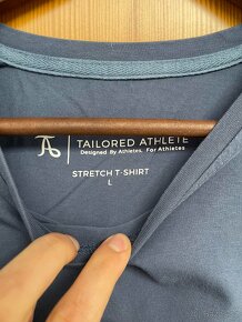 Pánské světlé modré TAILORED ATHLETE tričko - 3