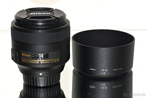 Nikon Nikkor AF-S 85mm 1:1,8G TOP STAV - 3