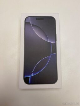 Apple iPhone 16 Pro Max 256GB Black Titan, nový záruka 2r - 3