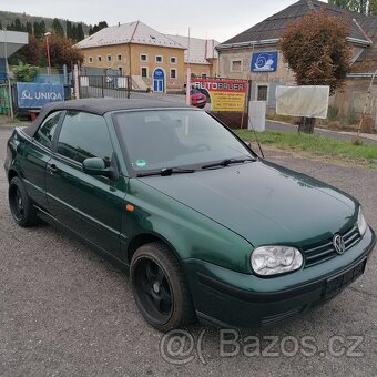 VW Golf IV Cabrio Edice KARMANN 1.6i,74kw.R.V4/1999.STK Nová - 3