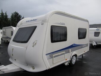 Prodám karavan Hobby 400 sf,r.v.2010 + mover + předstan. - 3