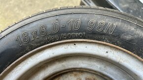 4ks pneu včetně disku 18x8.0-10 - 3
