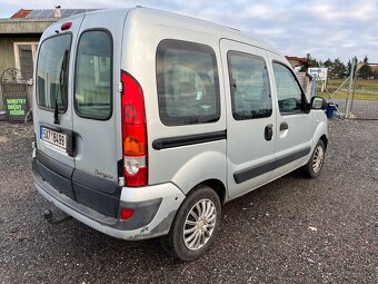 Renault Kangoo 1,2i- 55kw, 136.tkm, r. 06 - 3