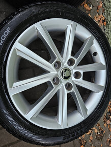 ALU kola zimní Škoda 5x112 R17  Teron Octavia III - 3