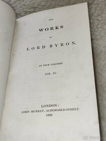 kniha z r.1823, Lord Byron - 3