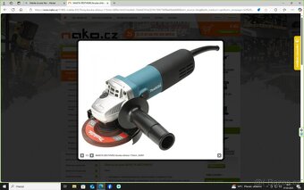 Makita- kopie -bruska Flex kotouč 125mm,1250Watt. Nová - 3