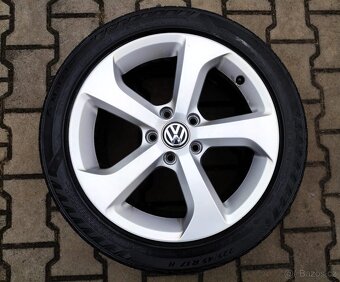 Alu kola originál Volkswagen Golf, Touran, Caddy 5x112 R17 - 3