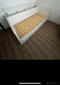 Postel Ikea Hemnes+ úložný díl+matrace - 3