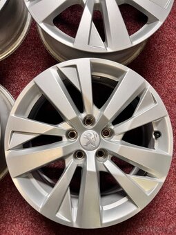 5x108 R17 Orig. alu disky Peugeot 3008 - 5008 / ET 42 - 3