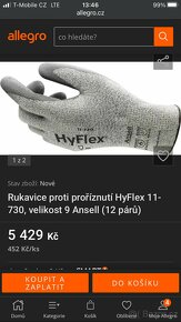 Rukavice proti proříznutí HyFlex 11-730 - 3