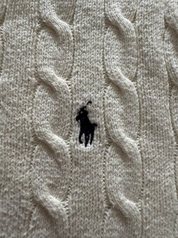 Ralph Lauren Polo krémový svetr - 3