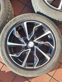 Megane IV -ALU Kola 5x114.3 R17 + TPSM senzory - 3