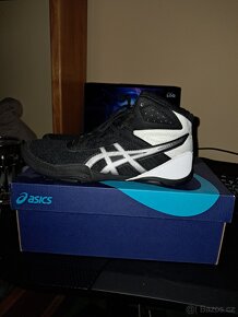 Asics Matflex 6 men -black/silver - 3