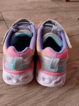 Tenisky Skechers Heart Lightls Rainbow Lux v.32 - 3