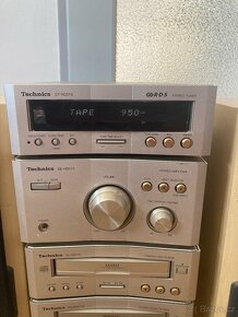 Hifi věž Technics HD 301, krásný stav, vše funkční, DO - 3