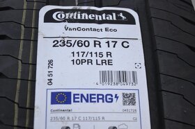 CONTINENTAL VanContact Eco  235/60R17C  nová pneu - 3