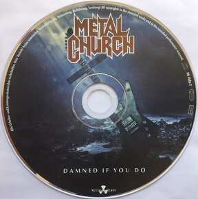 cd Metal Church ‎– Damned If You Do 2018 - 3