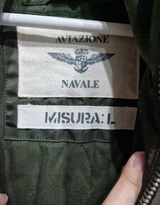 Panska tepla khaki zimni bunda Aviazione Navale - 3