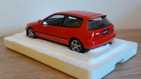 Model Honda Civic SIR II EG6 VTEC 1993, LCD Models 1:18 - 3