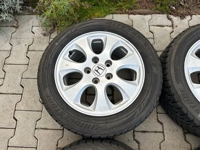 4x al kola 5x114.3 16 + pneu zimní 205/55 R16 - 3