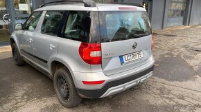 Škoda YETI facelift 1.2 TSI  81kW, 2017, tažné, 120 tkm, TOP - 3