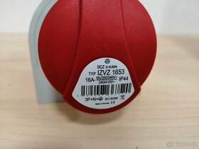 Kombinovaná zásuvka SEZ IZVZ 1653 16A/5P/400V/230V/16A IP44 - 3