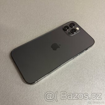 iPhone 12 Pro 128GB graphite, pěkný stav, 12 měsíců záruka - 3