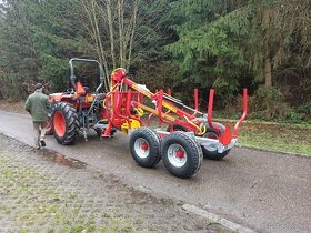 vyvážecí přívěs 4600 kg, za traktor - 3