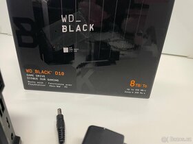 WD BLACK D10 Game drive 8TB - 3