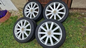 Alu kola VW R-line letní pneu 5x112 R18 - 3