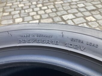 4ks letních pneumatik DUNLOP 225/55R18 5,5mm DOT2020 - 3