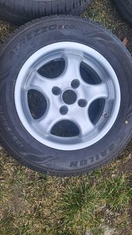 14" alu kola Peugeot Citroeon nové pneu - 3