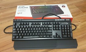 Prodám mechanickou klávesnici HyperX Alloy Elite Red switche - 3