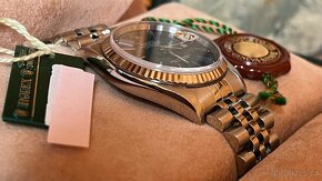 Rolex Datejust 16234 Modrý Sunburst - 3