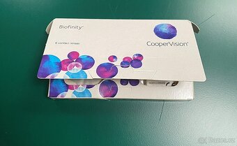 Kontaktní čočky Biofinity CooperVision +4,50 - 3