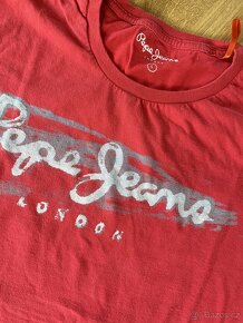 Pepe jeans červené triko - 3