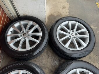 Alu 18" 5x112, orig. škoda Elbrus KodiaQ letní 75%, TOP - 3