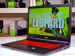 Herní notebook MSI LEOPARD | 17,3" | GTX 1060 | ZÁRUKA - 3