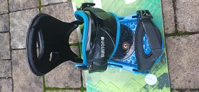 Snowboard Burton 137cm  + boty na snowboard Salomon 25,5cm s - 3