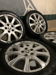 Alu kola Škoda R17 5X112 ZIMNÍ PNEU 225/45 R17 BARUM - 3