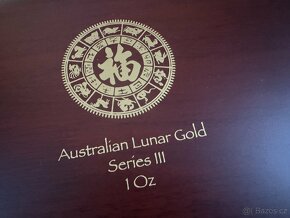 Luxusní etue serie 3 Lunarní kalendář Lunar III 1oz zlatá - 3