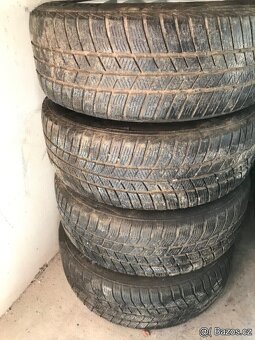 Alu kola 16” 5x108 Renault a zimní pneu 205/55/16 - 3