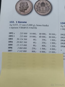 RU 1koruna 1897 bz - vzácný ročník... - 3