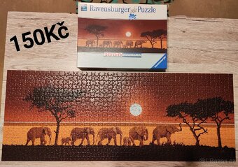 Různé puzzle 500, 1000 dílků - 3